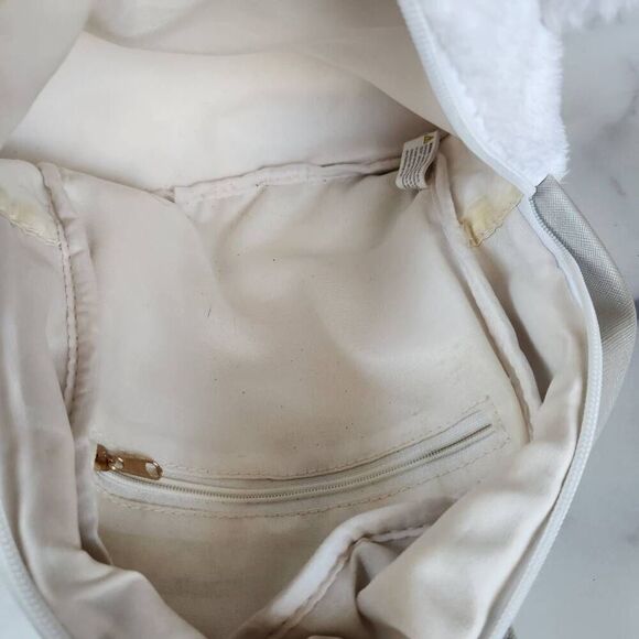 Unicorn plush girls backpack cream 3d - Picture 5 of 5